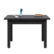 Geneva 100cm Square Dining Table Black