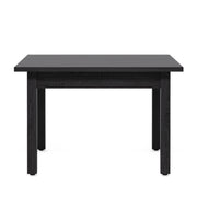 Geneva 100cm Square Dining Table Black