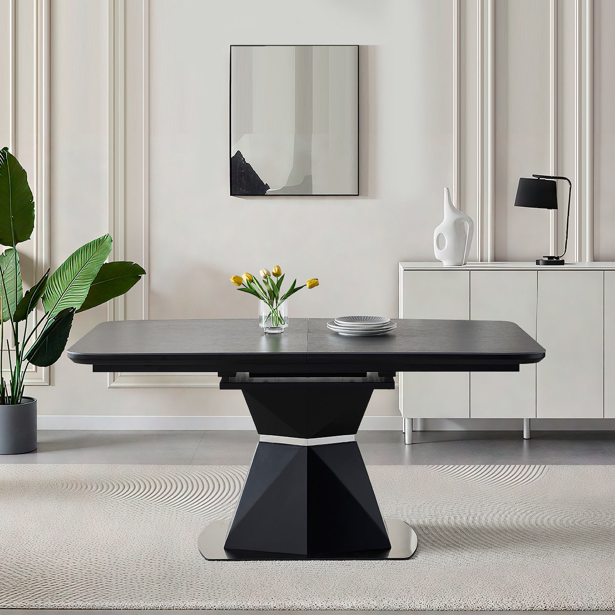 Velto Extending Dining Table Grey