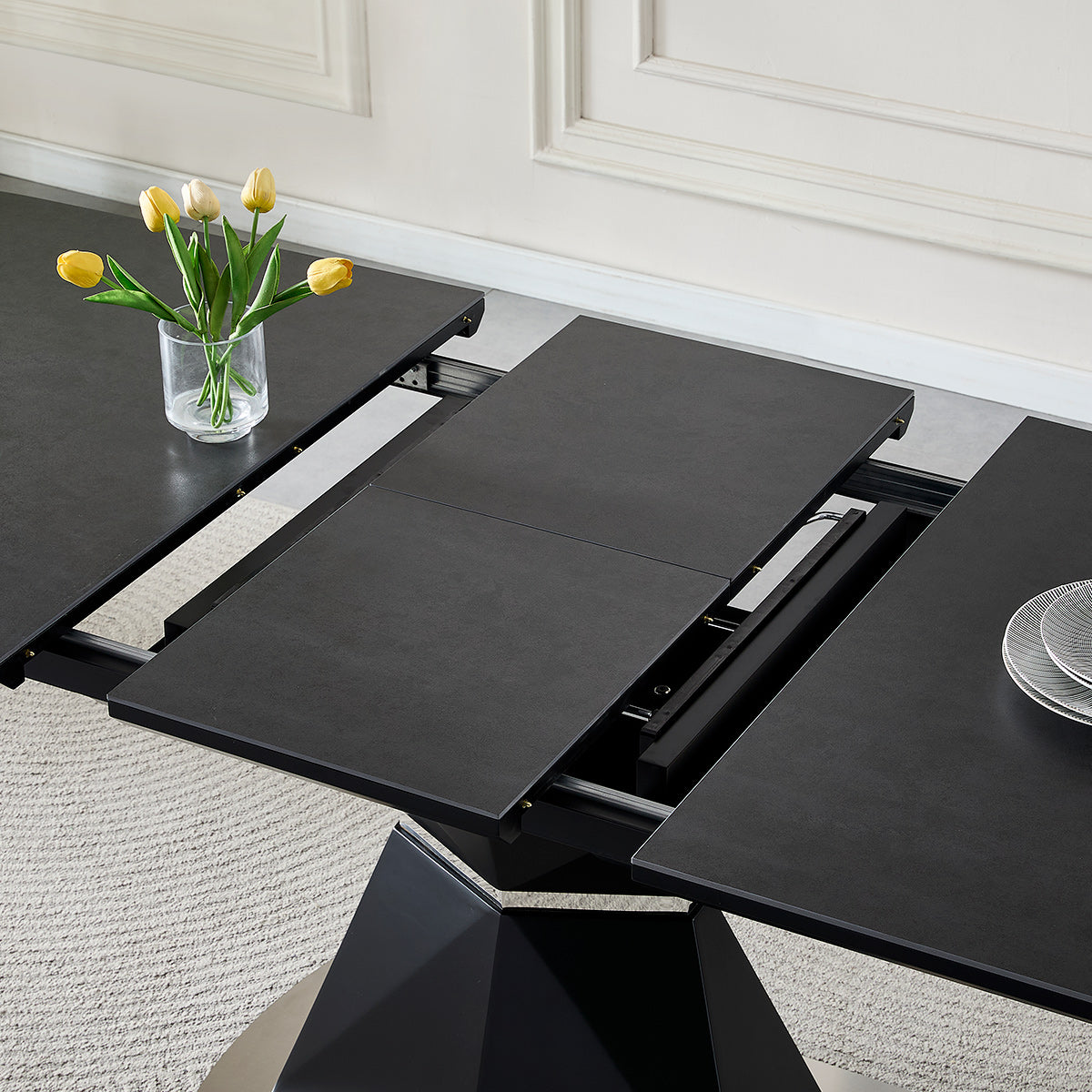 Velto Extending Dining Table Grey