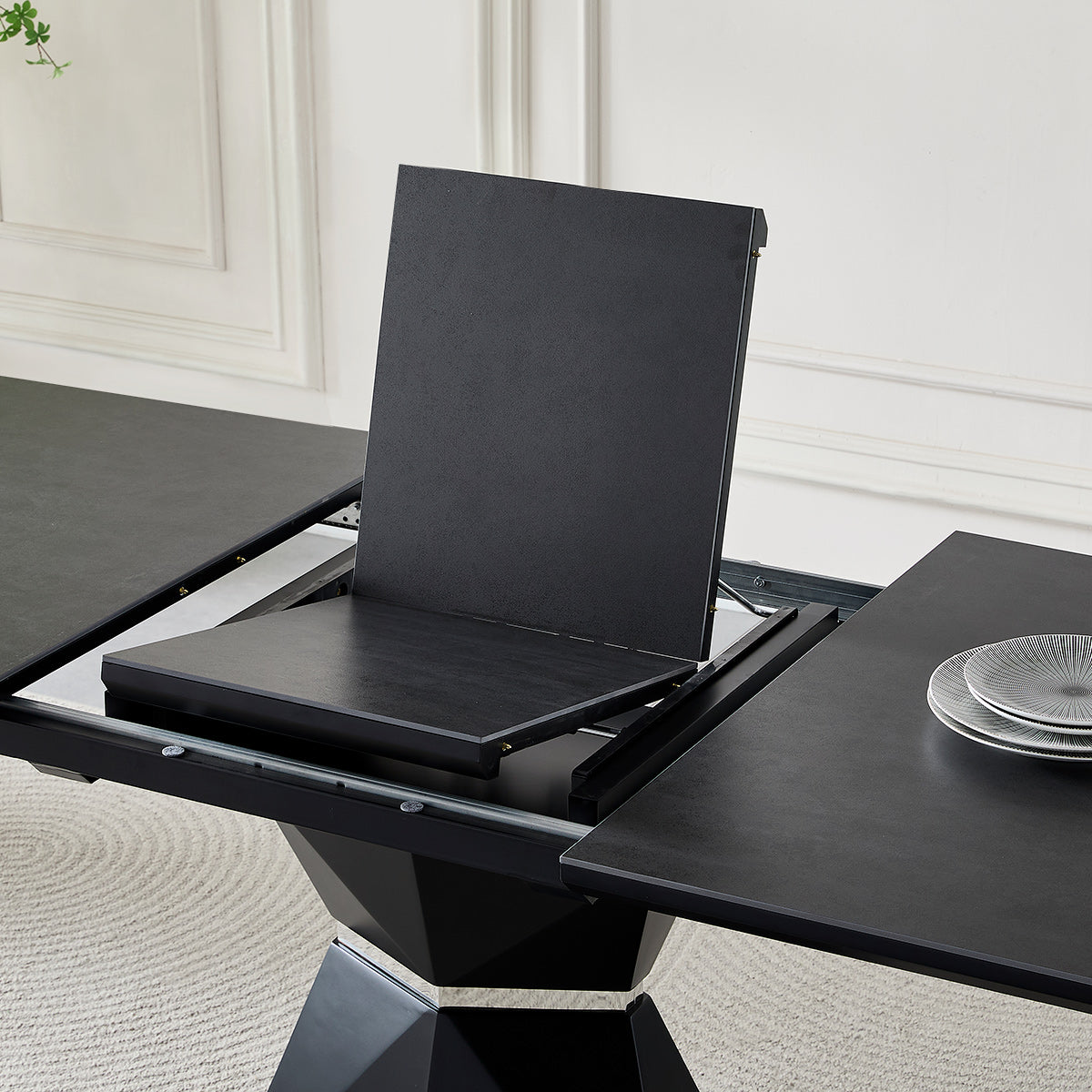 Velto Extending Dining Table Grey