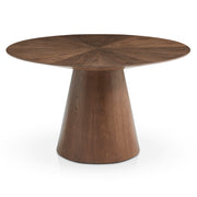 Vanto 120cm Round Walnut Dining Table