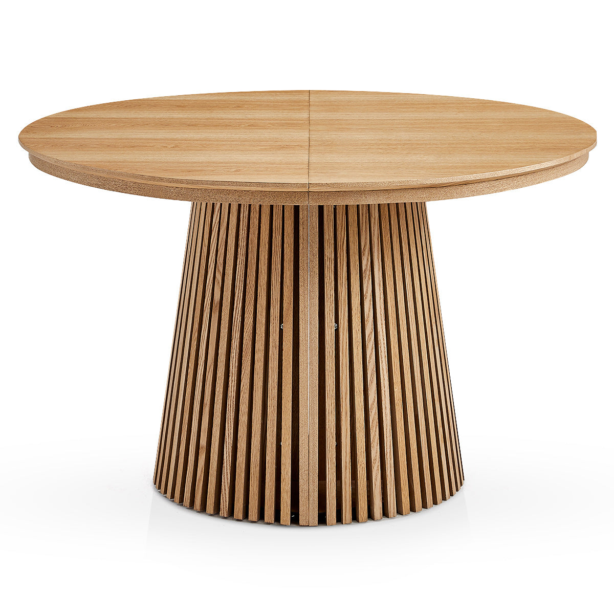 Loma Extending Oval Dining Table Oak