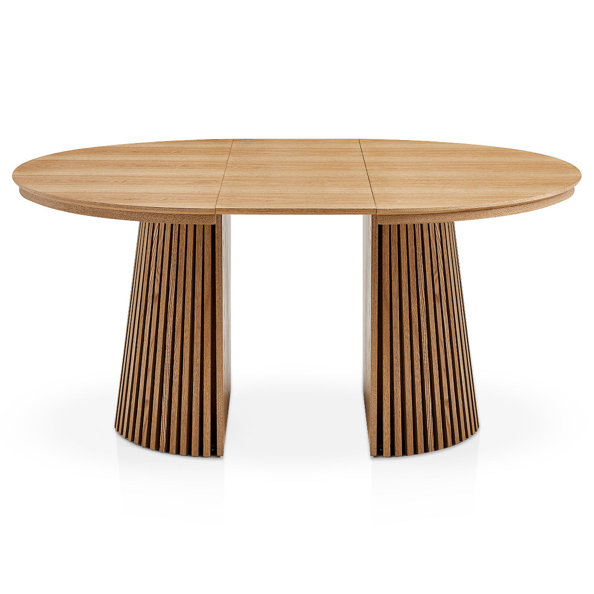 Loma Extending Oval Dining Table Oak