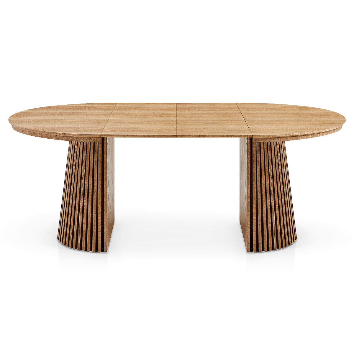Loma Extending Oval Dining Table Oak