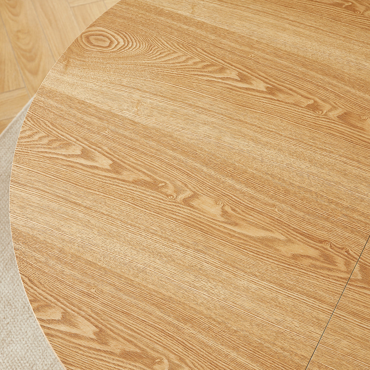 Loma Extending Oval Dining Table Oak