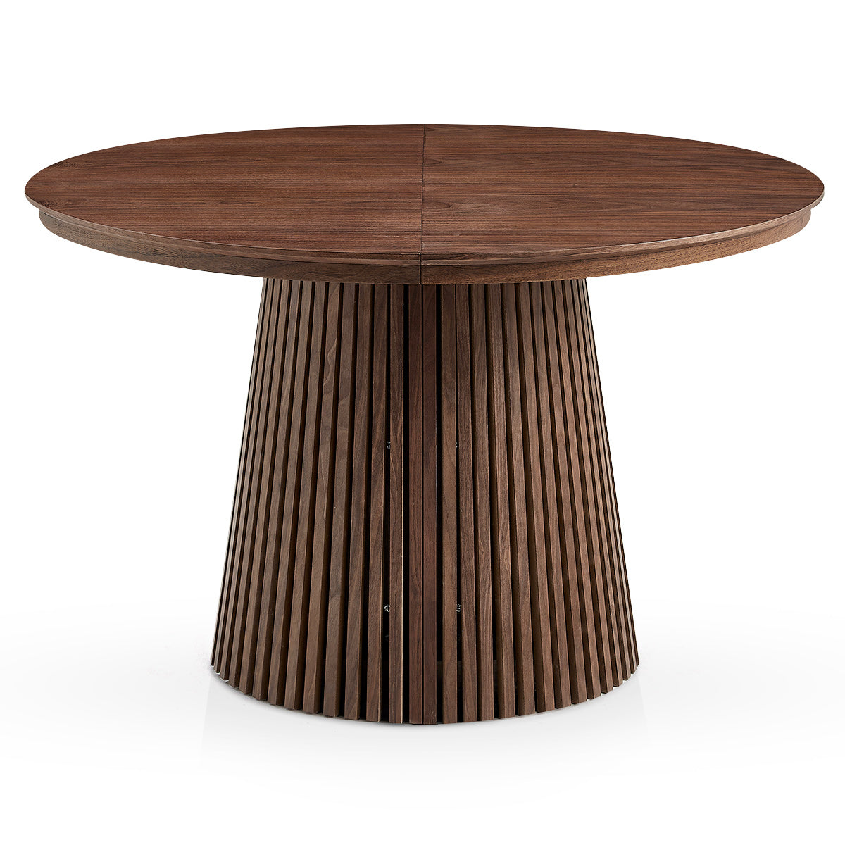 Loma Extending Oval Dining Table Walnut