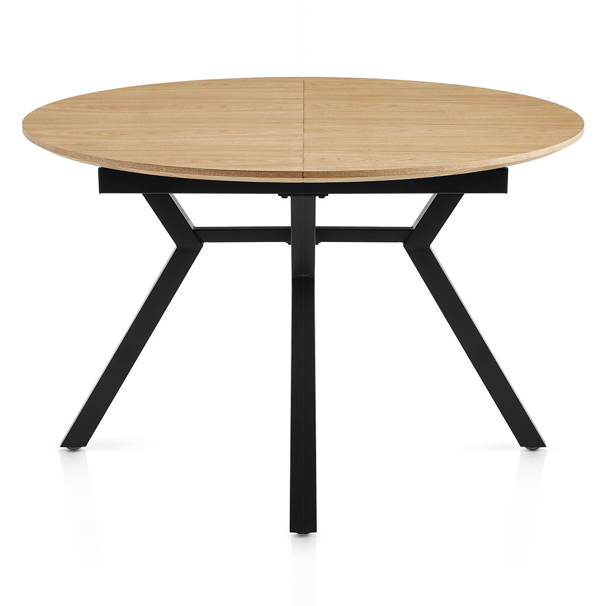 Cleo Extending Oval Dining Table Oak