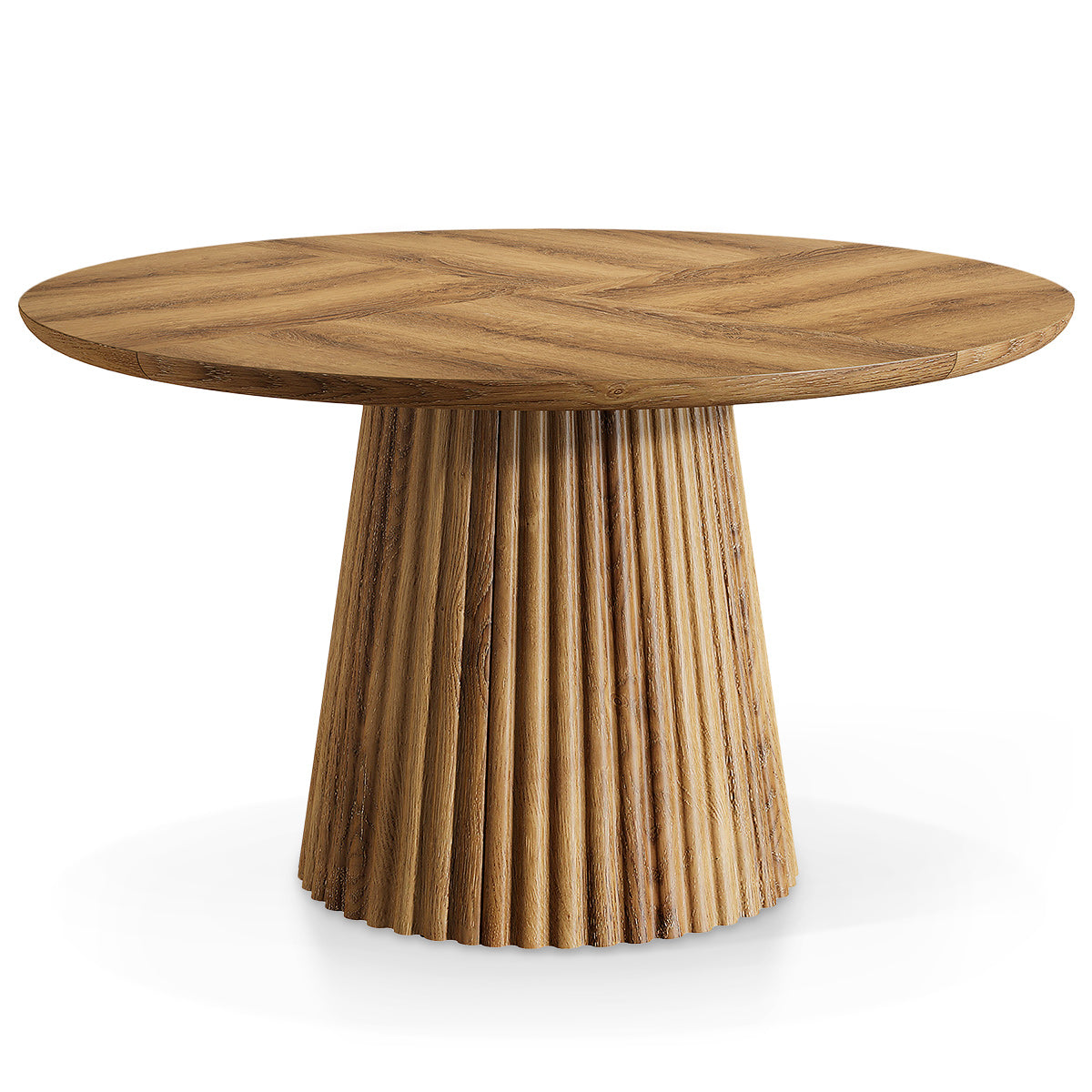 Tamar 120cm Round Dining Table Oak