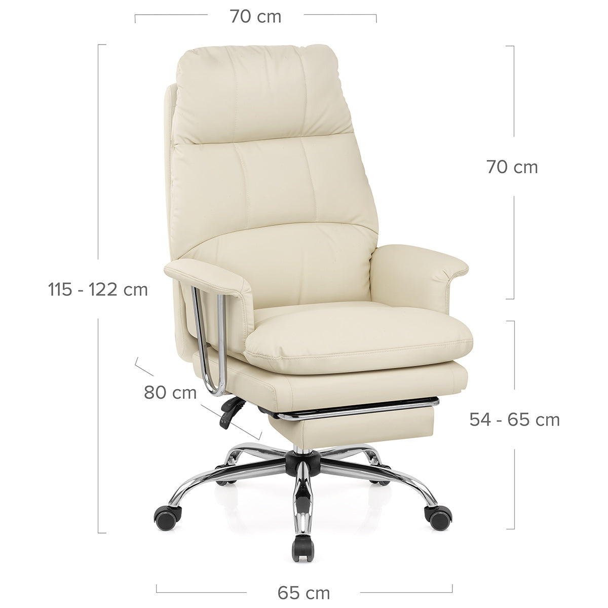 Colmar Office Chair Cream