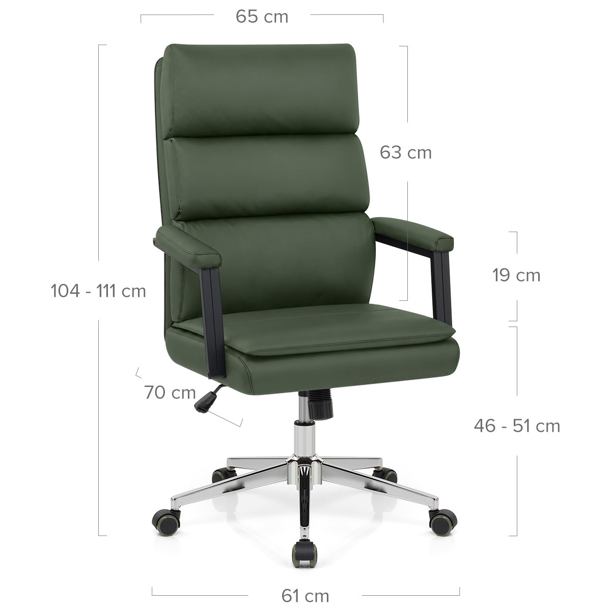Toulon Office Chair Green