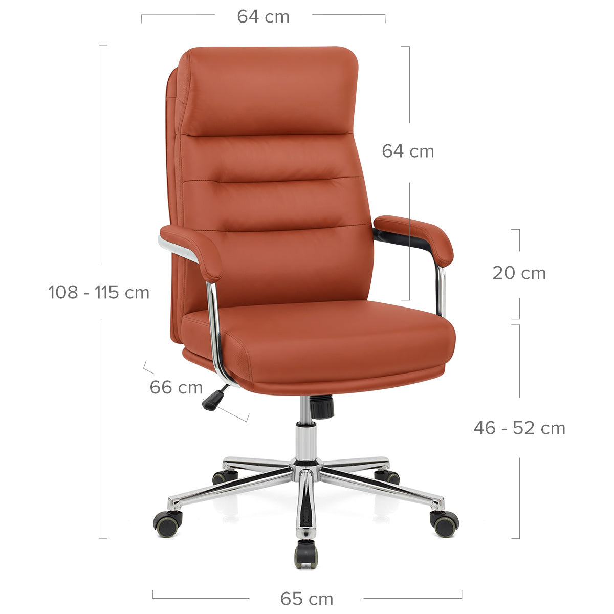 Lyon Office Chair Tan