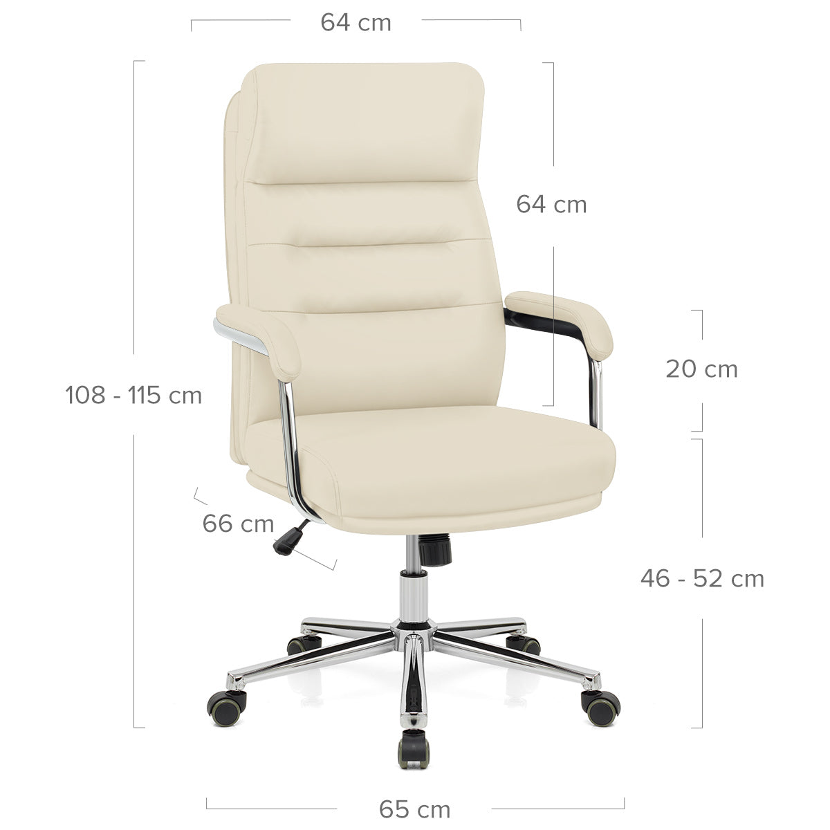 Lyon Office Chair Cream