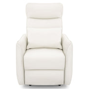 Salisbury Recliner Chair Ivory Real Leather