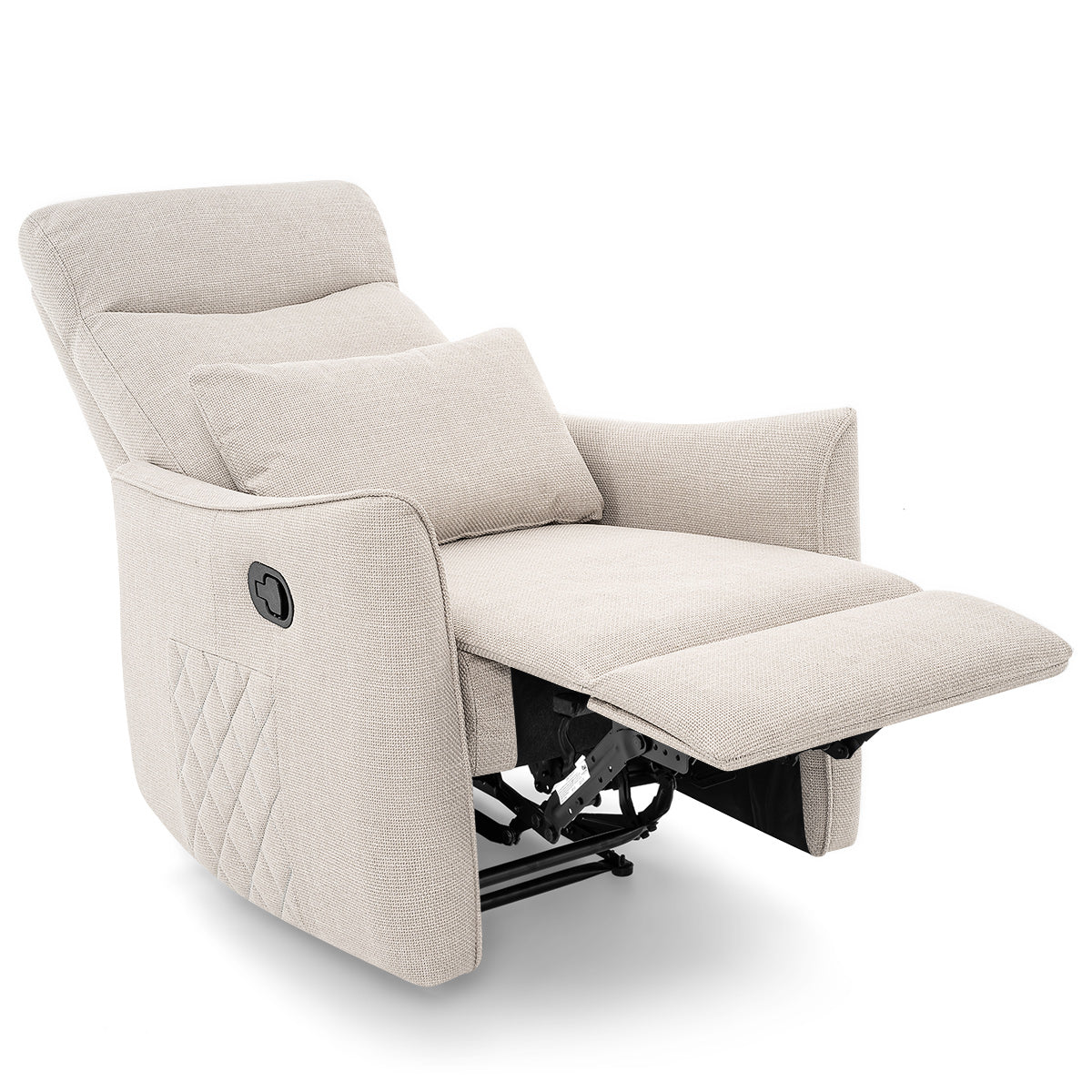 Salisbury Recliner Chair Tweed Fabric