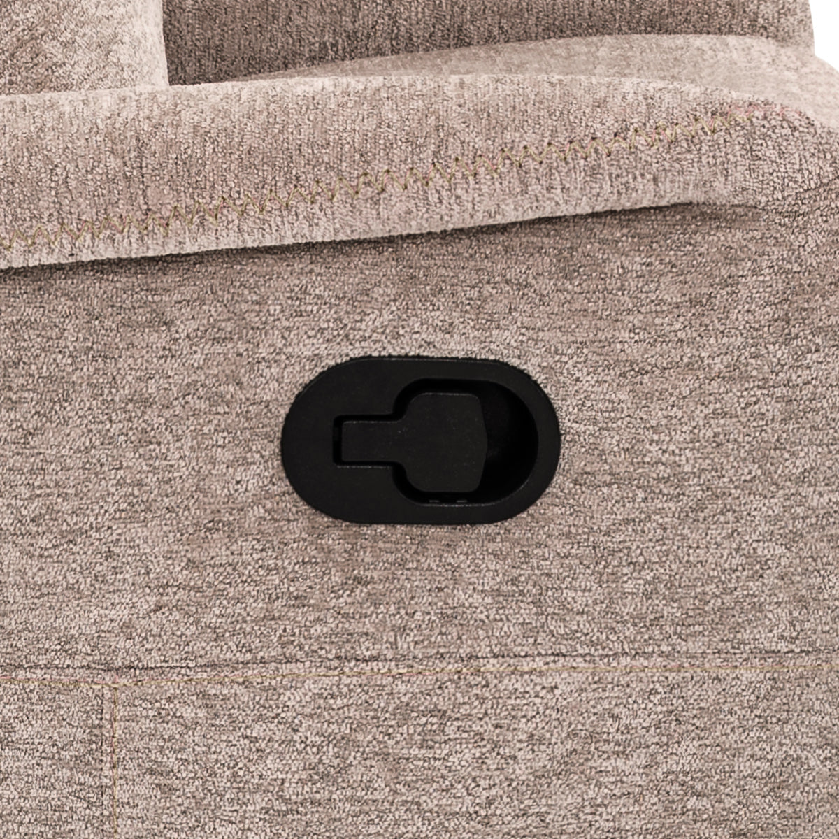 Langford Recliner Chair Brown Fabric