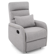 Langford Recliner Chair Grey Fabric