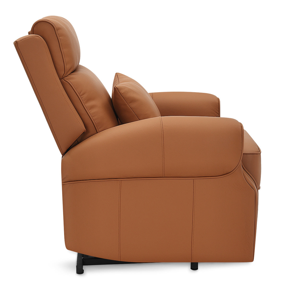 Montgomery Power Riser Recliner Chair Tan Eco Leather