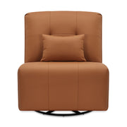 Milton Power Recliner Chair Tan Eco Leather
