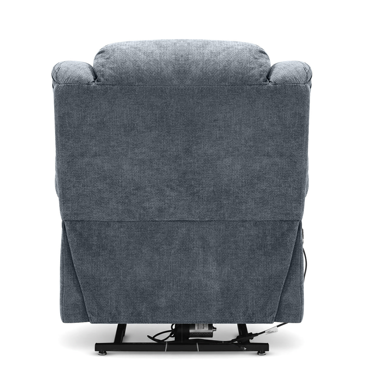 Kendall Riser Recliner Massage Chair Charcoal Fabric