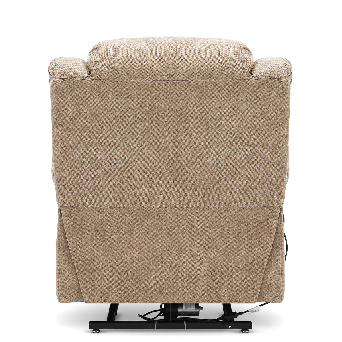 Kendall Riser Recliner Massage Chair Tweed Fabric