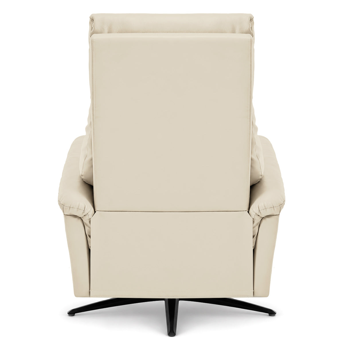 Buxton Recliner Chair Cream Leather