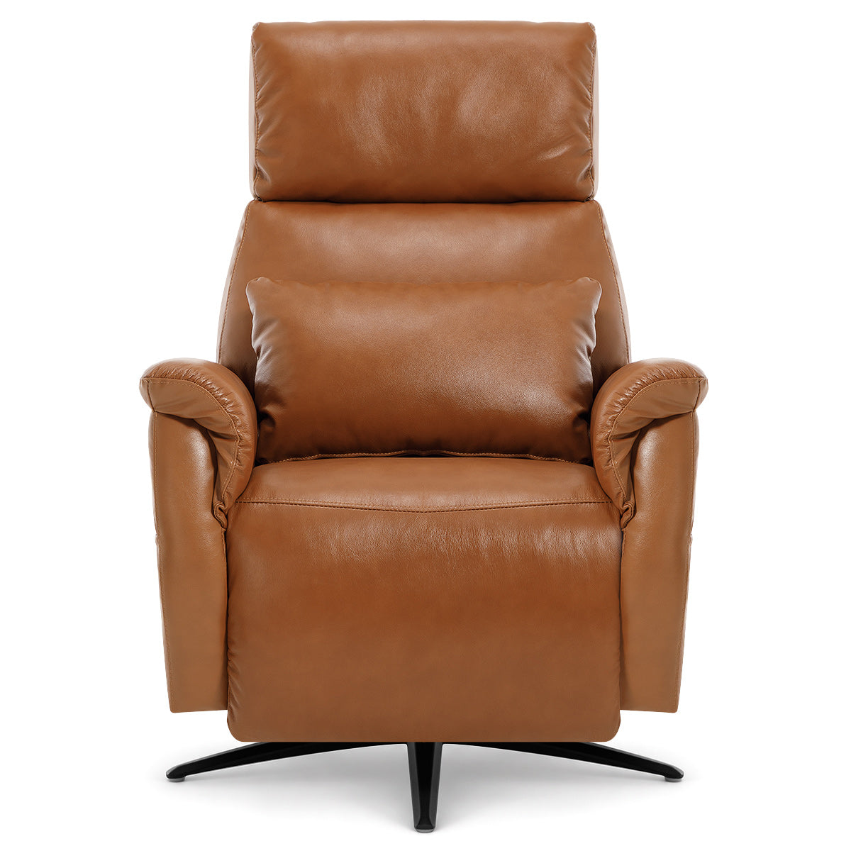 Buxton Recliner Chair Tan Leather