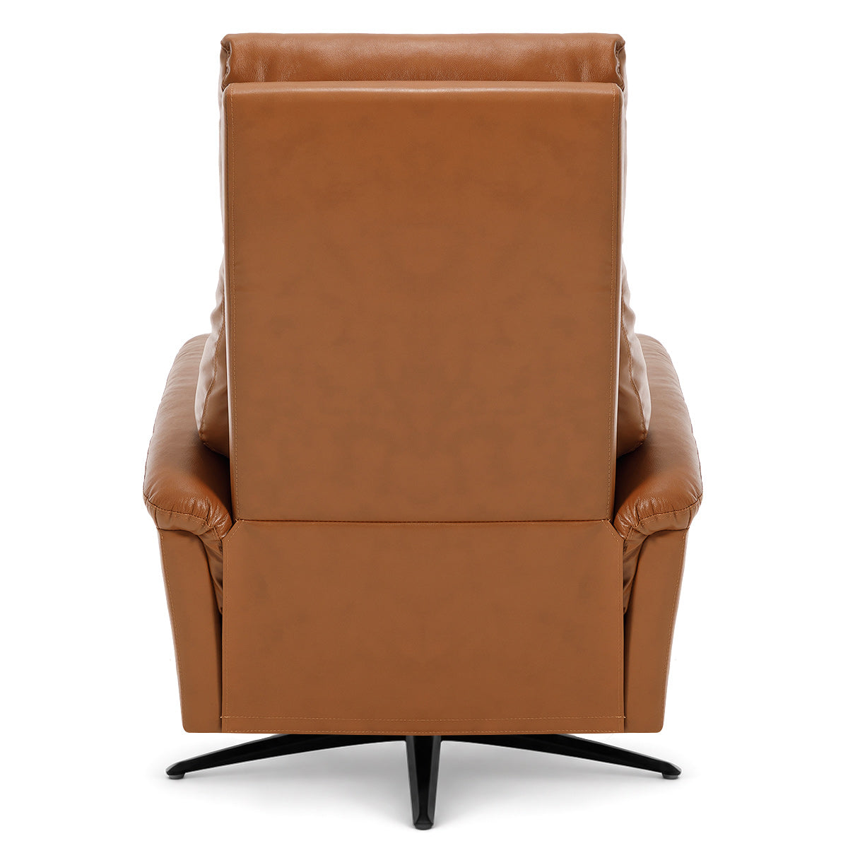 Buxton Recliner Chair Tan Leather