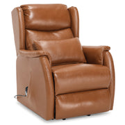 Fenton Riser Recliner Massage Chair Tan Leather