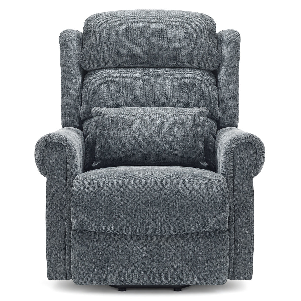 Marlow Riser Recliner Massage Chair Charcoal Fabric