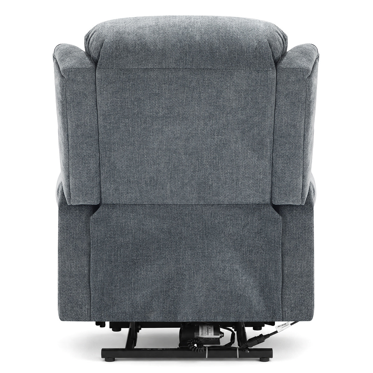 Marlow Riser Recliner Massage Chair Charcoal Fabric