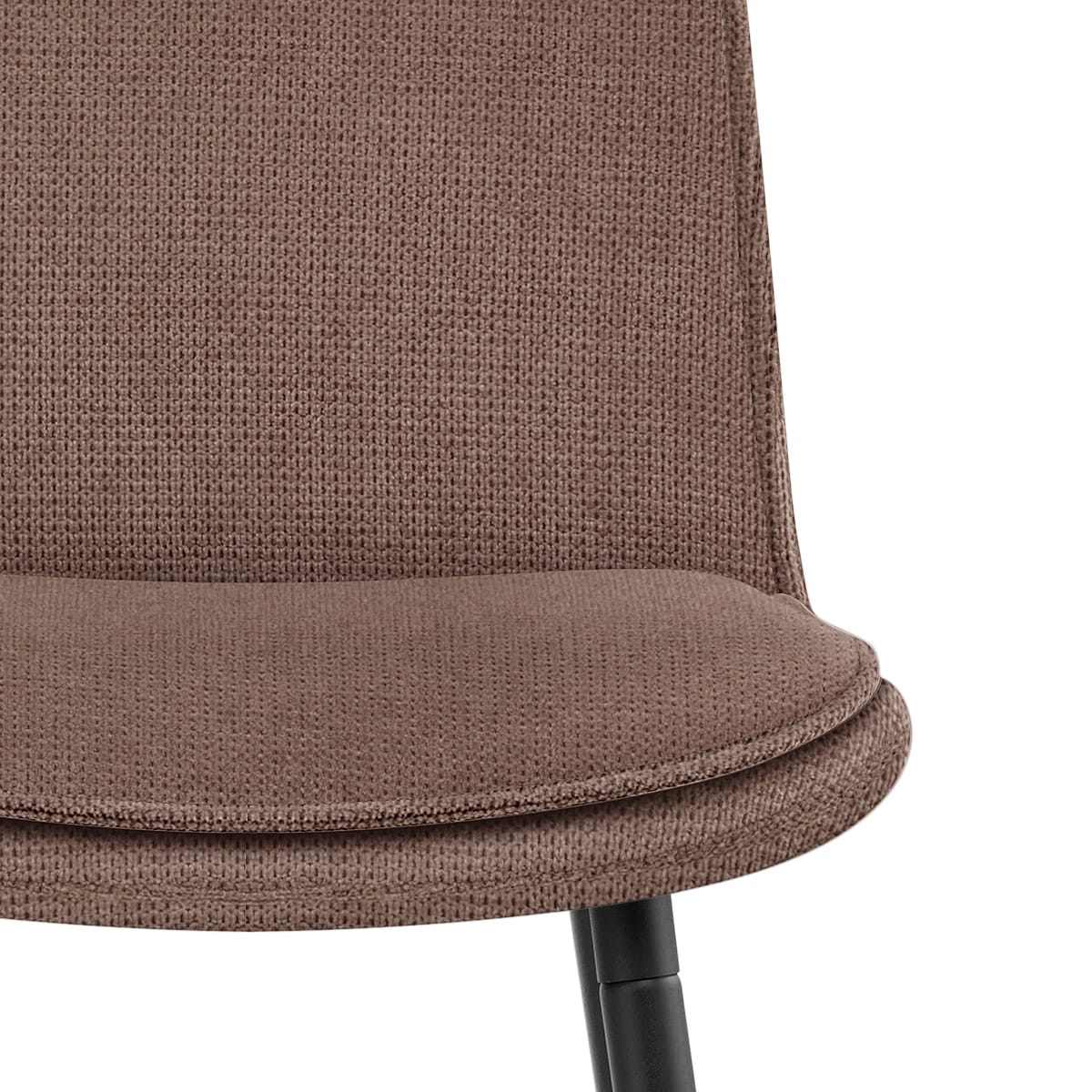Abi Bar Stool Brown Fabric