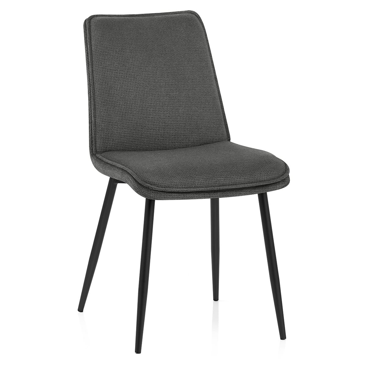 Abi Dining Chair Charcoal Fabric
