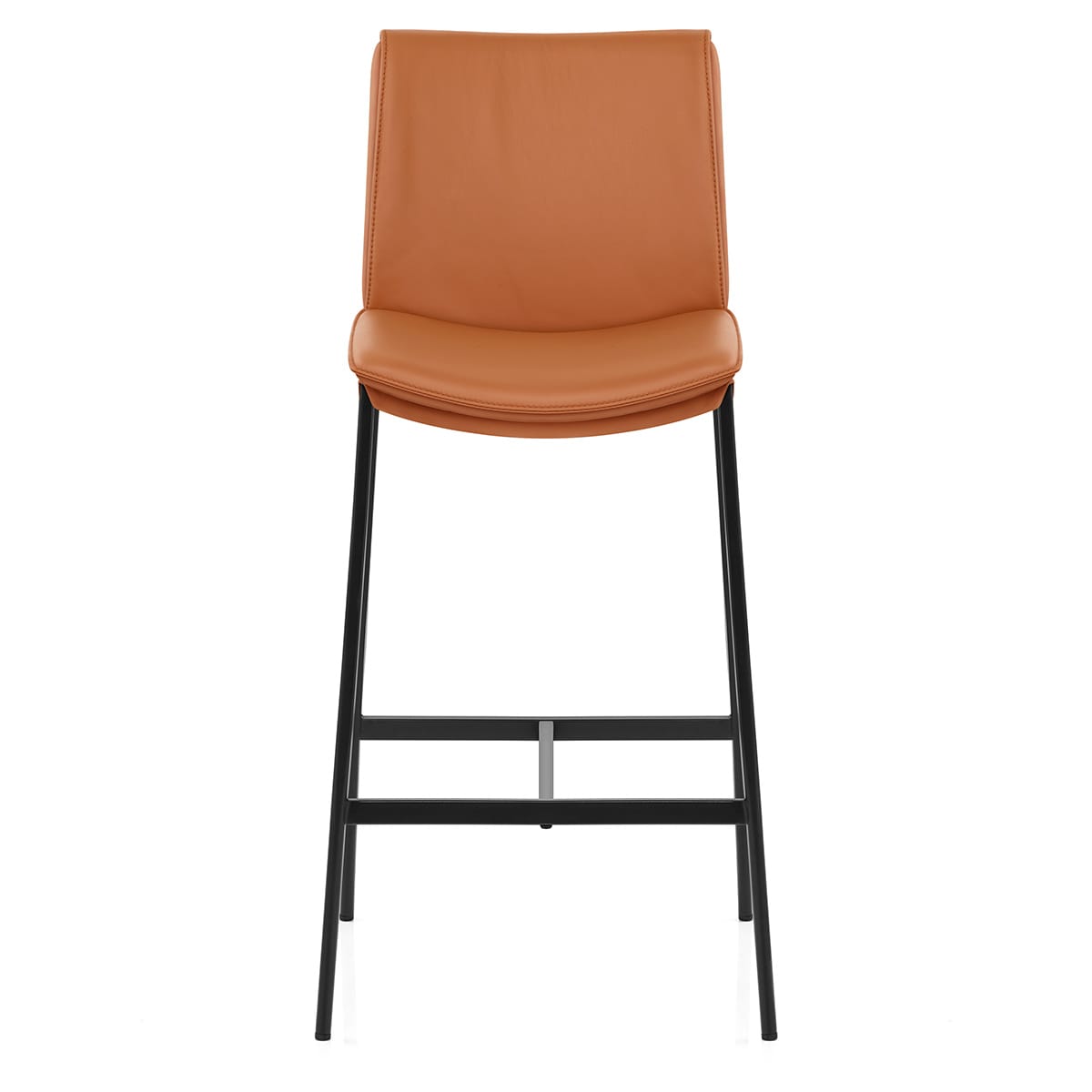 Addison Real Leather Stool Tan