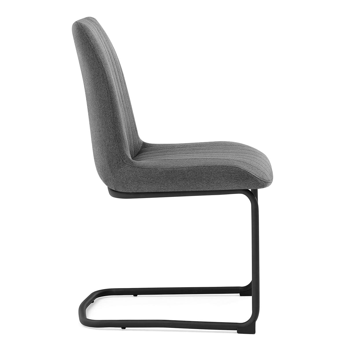Adele Dining Chair Grey Fabric