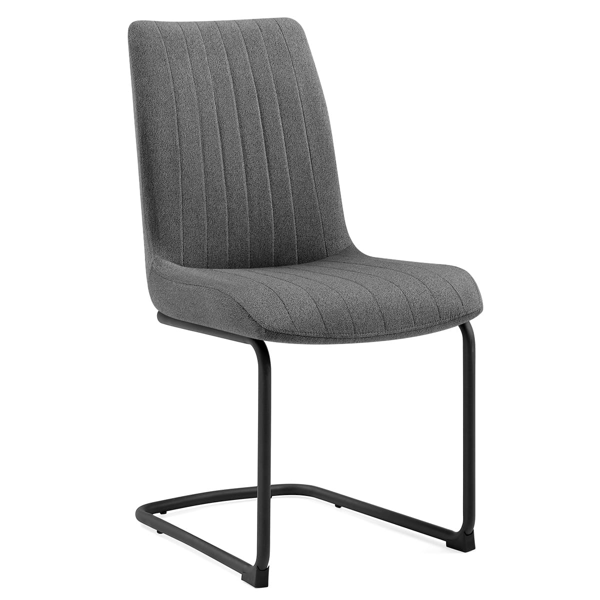 Adele Dining Chair Grey Fabric