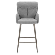 Albany Bar Stool Grey Fabric