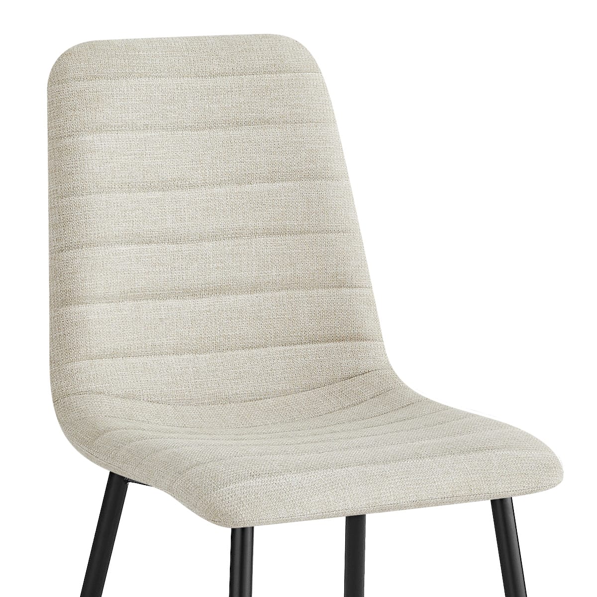 Alex Dining Chair Beige Fabric