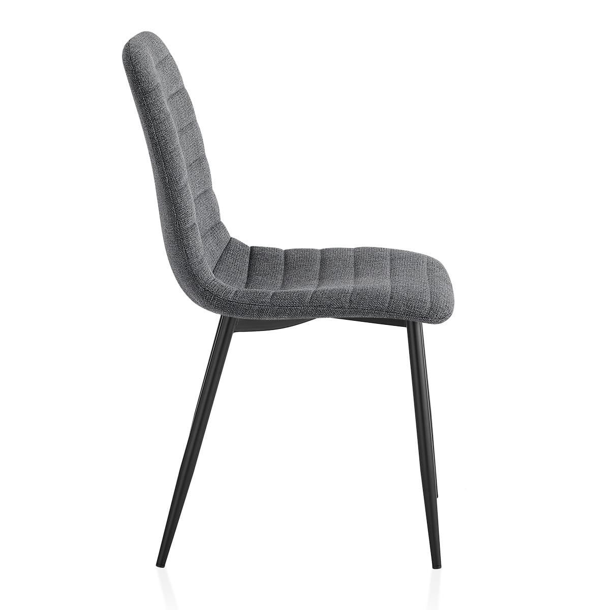 Alex Dining Chair Charcoal Fabric