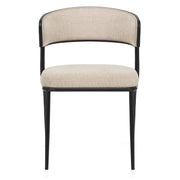 Alexa Dining Chair Beige Fabric