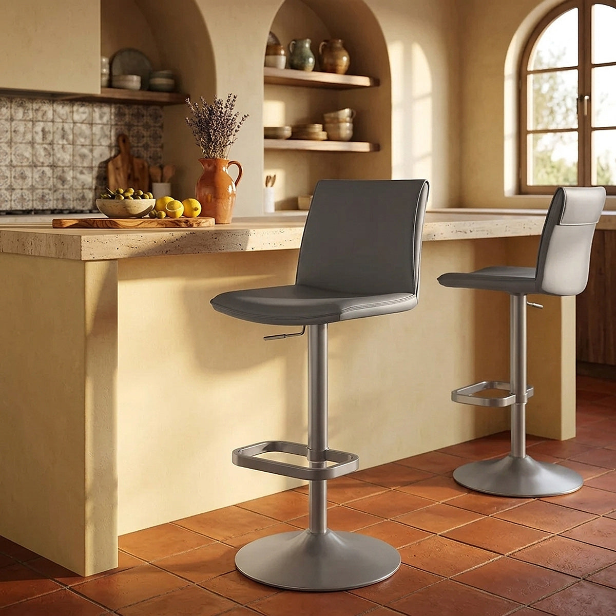 Alto Bar Stool Dark Grey