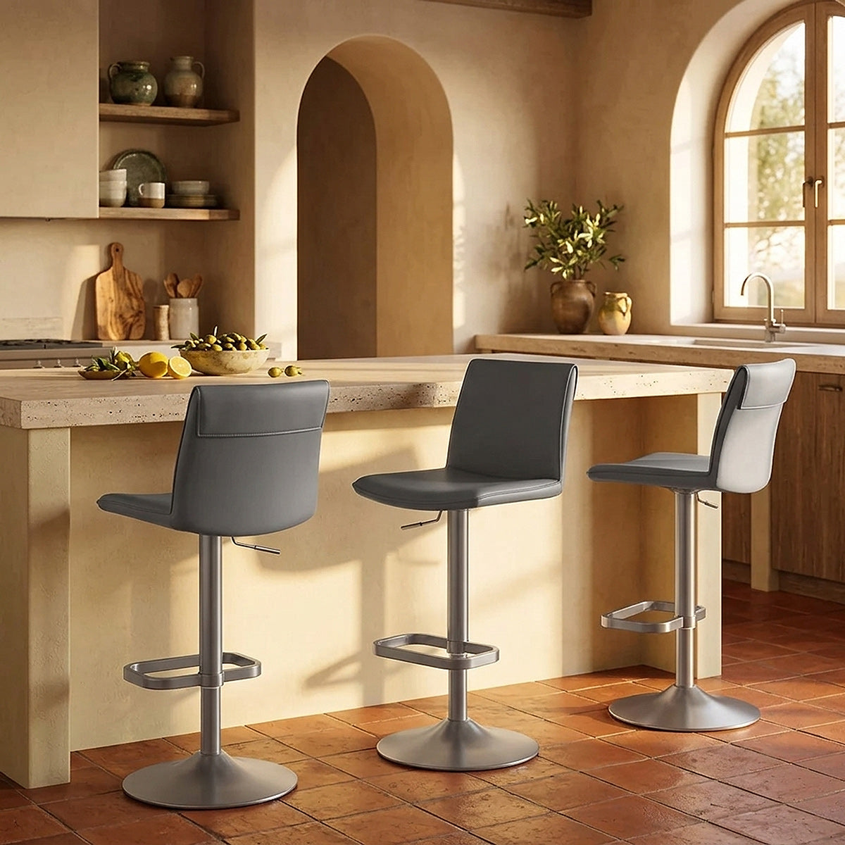 Alto Bar Stool Dark Grey