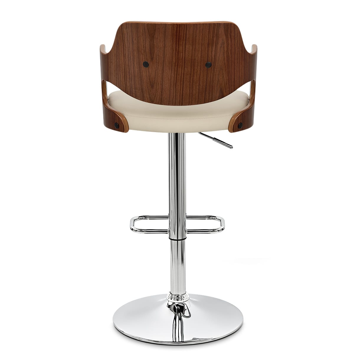 Amazon Walnut Bar Stool Cream