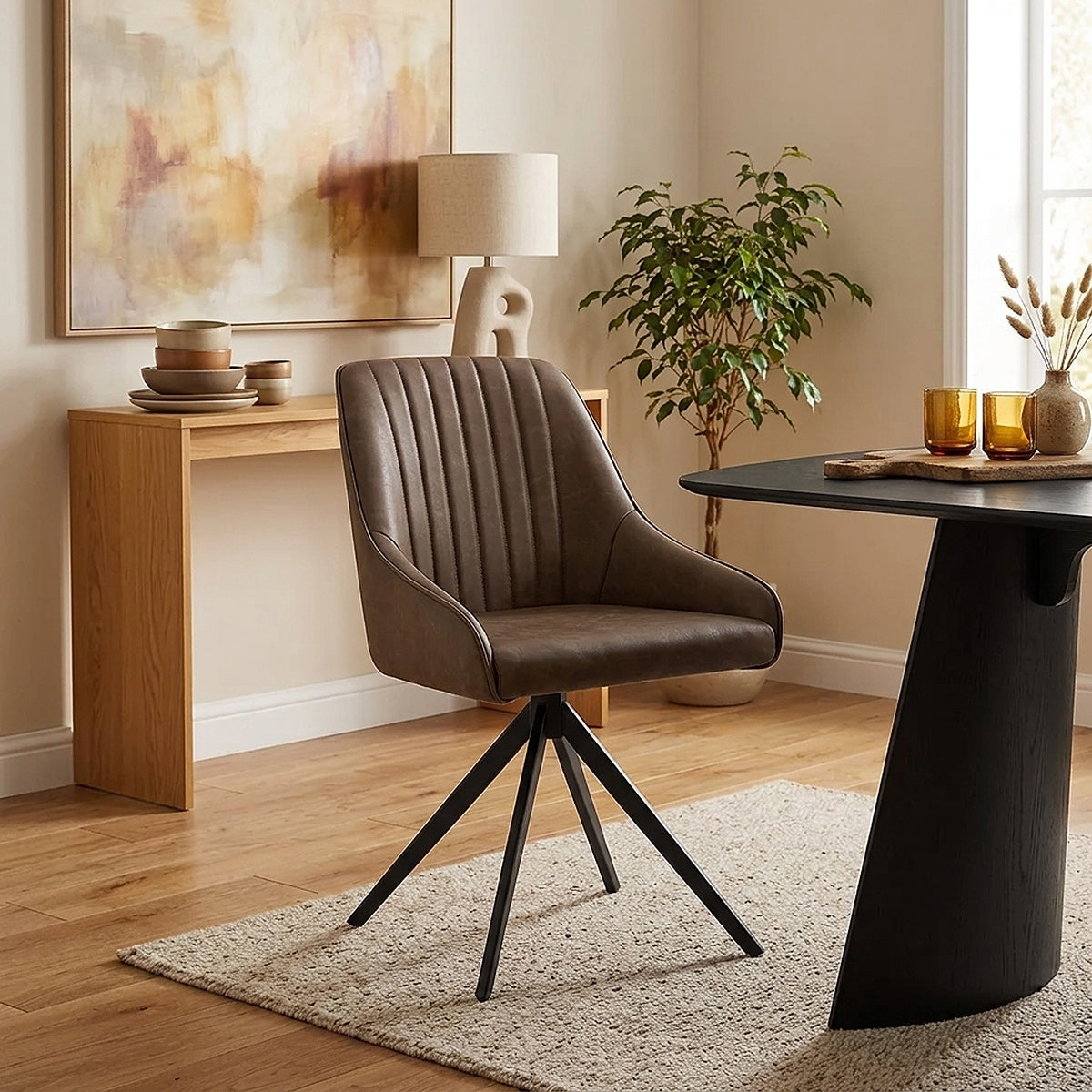 Amelia Chair Brown