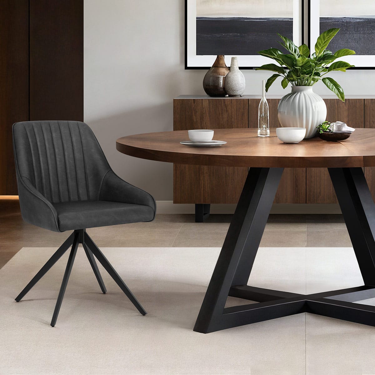 Amelia Chair Charcoal