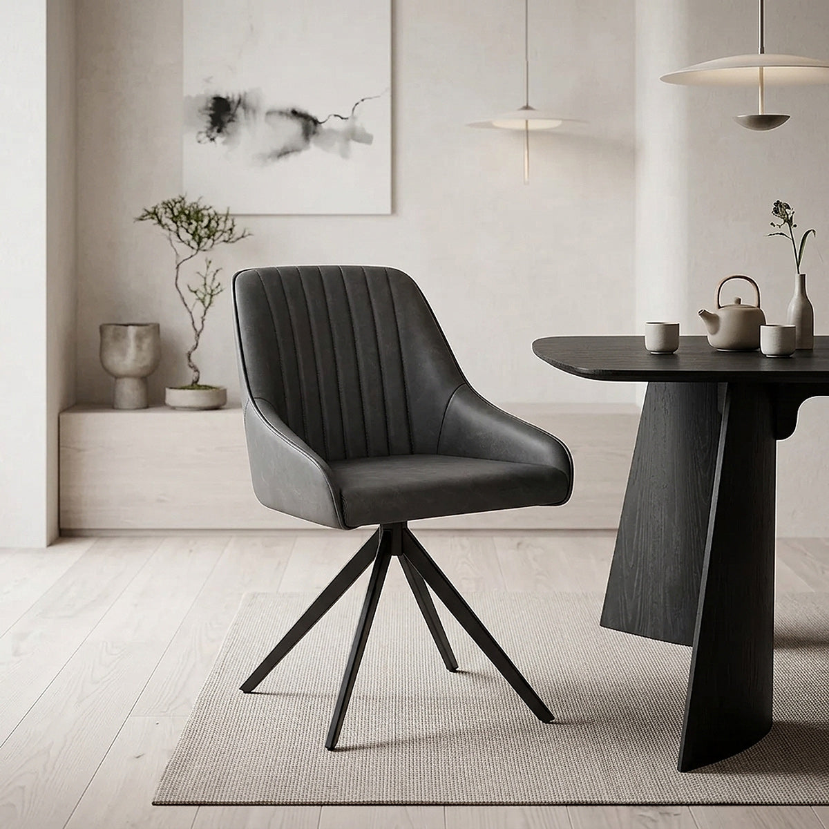 Amelia Chair Charcoal