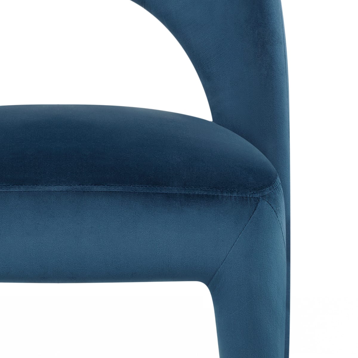 Amore Chair Blue Velvet