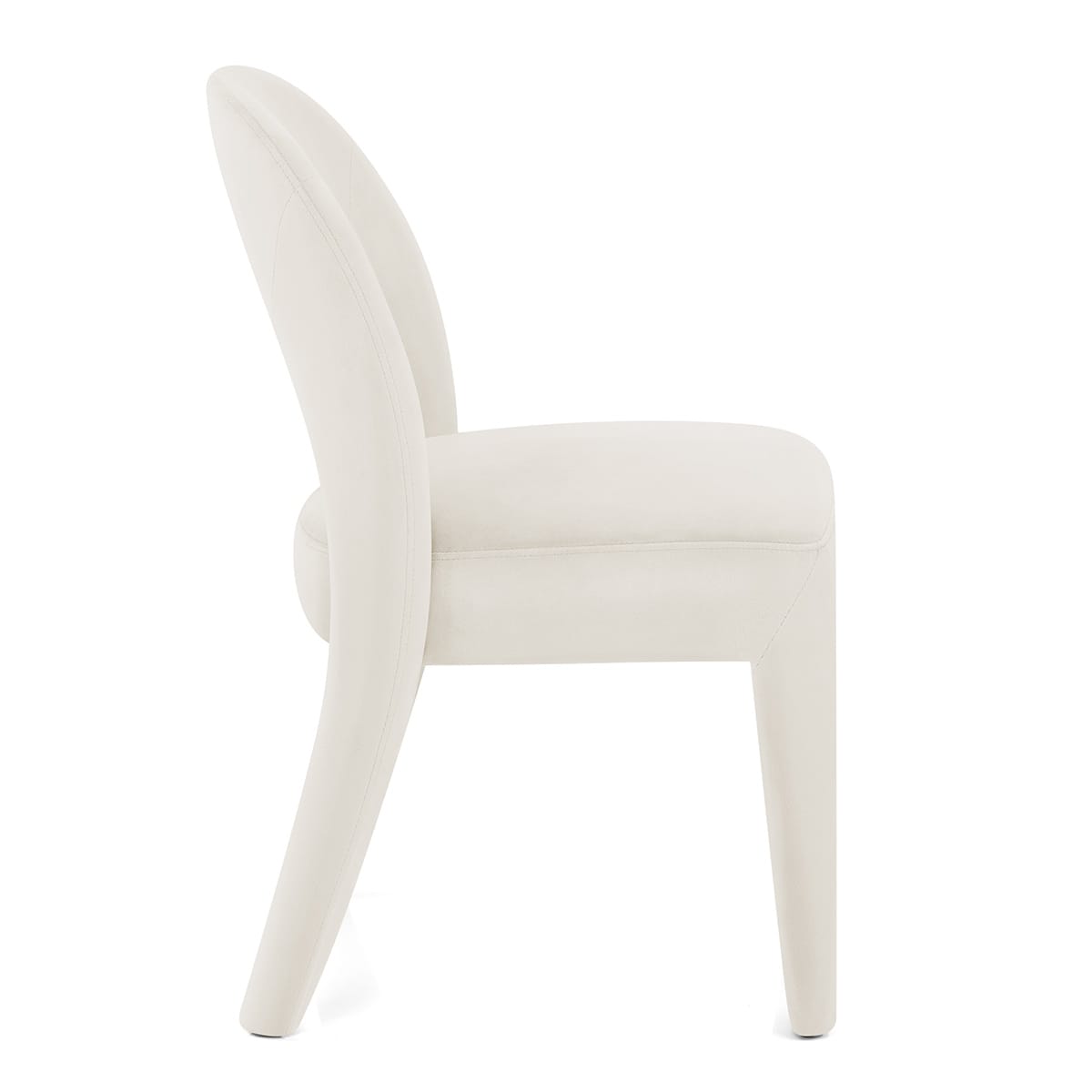 Amore Chair Ivory Velvet
