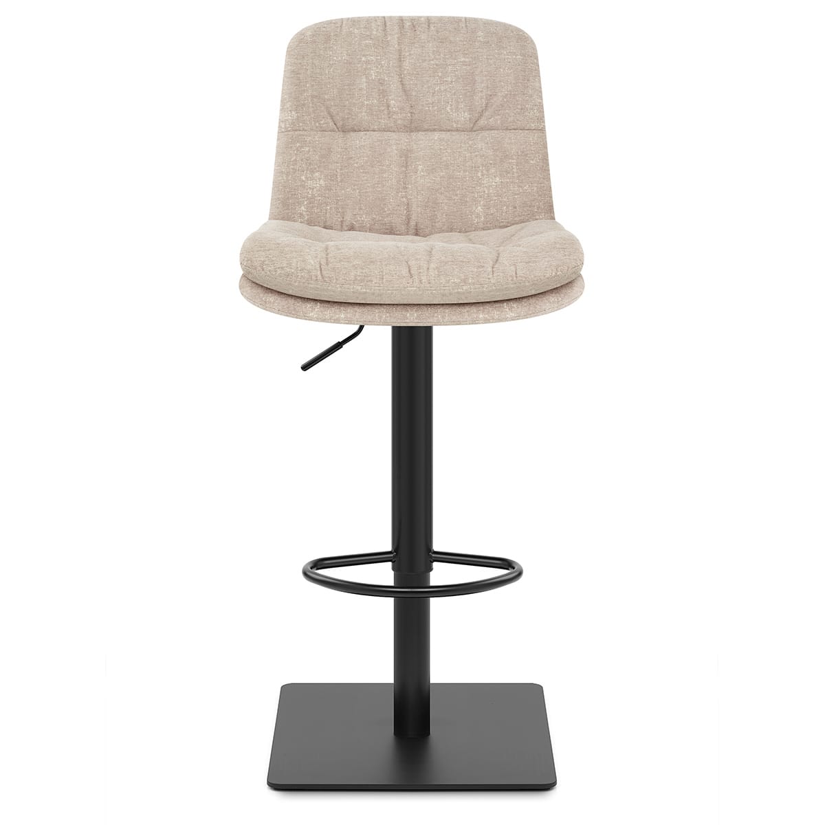 Angelo Bar Stool Beige Fabric
