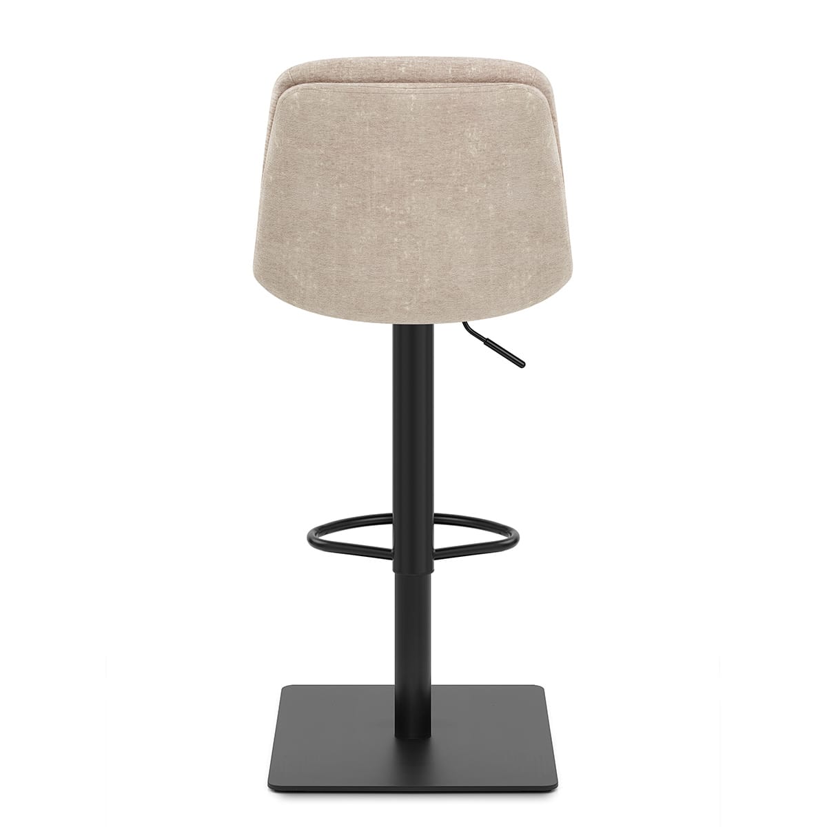 Angelo Bar Stool Beige Fabric
